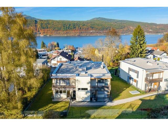 Immobilie in Auen - Wohnen mit Seeblick - exklusive Gartenwohnung in Auen am Wörthersee - Bild 0