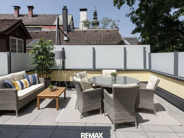 Immobilie in Wels - Wohnen am Burggarten * große Dachterrasse * Erstbezug nach Sanierung - Bild 0