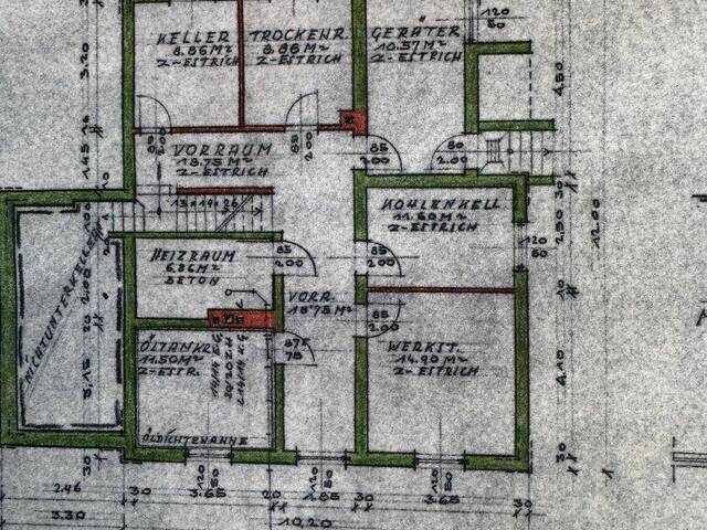 Immobilie in Schrick - Elegantes, gepflegtes Einfamilienhaus mit Garage und uneinsehbarem Garten, Altbaumbestand - Bild 2