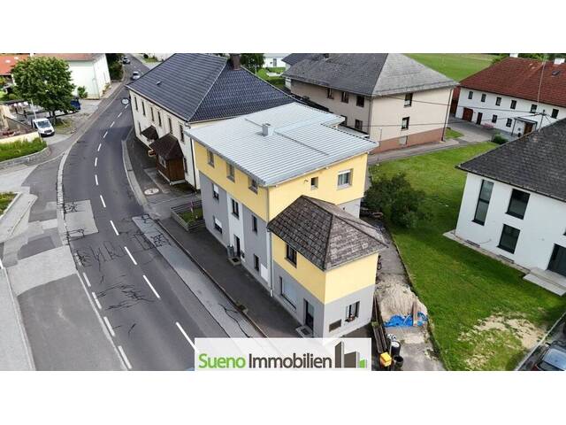 Immobilie in Sandl - Großzügiges Wohnhaus in Sandl mit 2 Einheiten und zusätzlich Büro/Verkaufsfläche - Bild 1