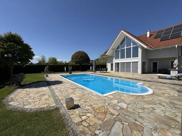 Immobilie in Lieboch - Lieboch! Luxuriöse Designervilla mit Wellness, Panoramablick & absoluter Privatsphäre! - Bild 0