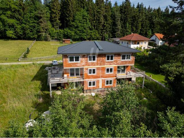 Immobilie in Feldkirchen - Doppelhaushälfte in erweitertem Rohbauzustand nahe Maltschacher See – ca. 173 m² Wohnfläche - Bild 1
