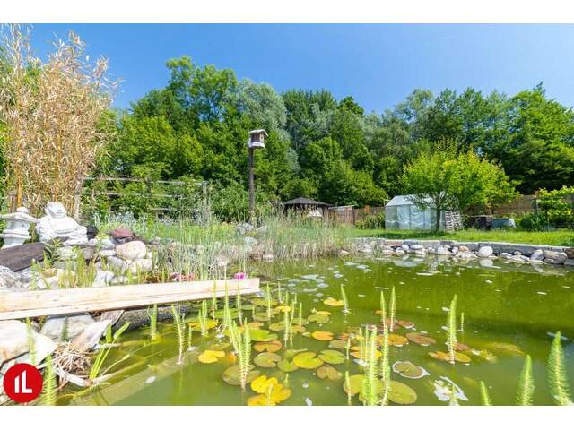 Immobilie in Gramatneusiedl - Bungalow mit traumhafter Grünoase, Werkstatt und Wellnessbereich - Wohnen, Entspannen und Genießen in bester Grünruhelage! - Bild 3