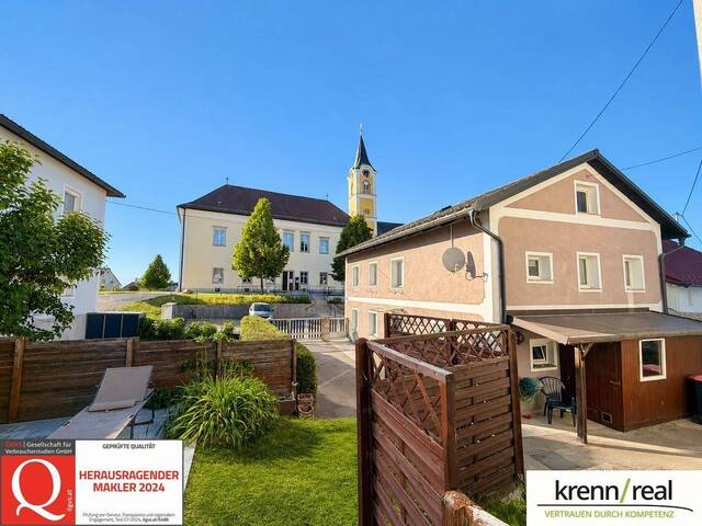 Immobilie in Ansfelden - Altbau mit Charme: Wohnhaus mit Garten in attraktiver Stadtlage - Bild 0
