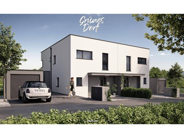 Immobilie in Wolfern - DOPPELHAUS 111 M² GRÜNES DORF WOLFERN - love where you live - Bild 0