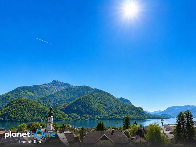 Immobilie in St. Gilgen - Zweitwohnsitz in Panoramalage mit Blick über den Wolfgangsee! - Bild 1