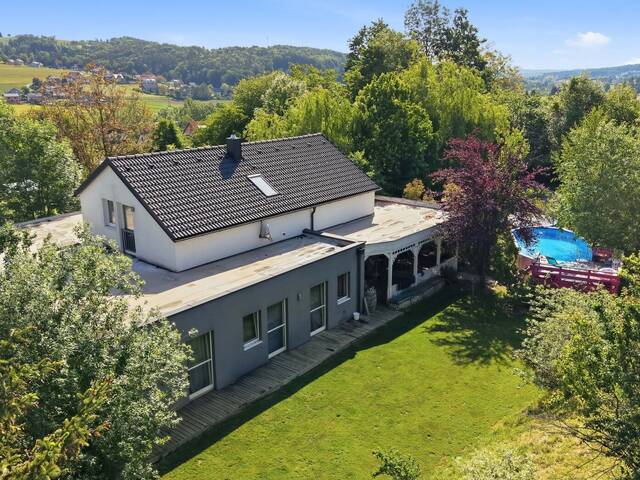 Immobilie in Eggersdorf bei Graz - +++ Großzügiges Einfamilienhaus mit Garten, Terrasse & Pool in Eggersdorf bei Graz +++ - Bild 0