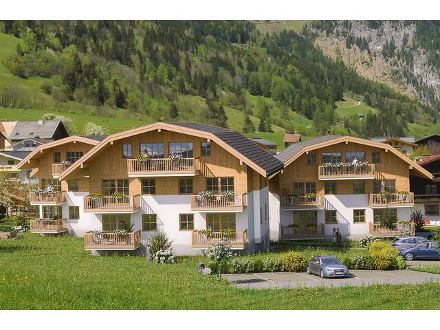 Immobilie in Dorfgastein - Chalet-FERIEN-Penthouse NEUBAU in Gastein, Dorfgastein, Ortsteil Unterberg, in bester unverbaubarer Grünruhelage mit Genehmigung für die touristische Nutzung (Vermietung an Feriengäste) - Bild 4
