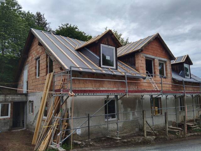 Immobilie in Drosendorf Stadt - Rohbau mit 9500m² Grundstück in Drosendorf/NÖ - Gelegenheit! - Bild 0