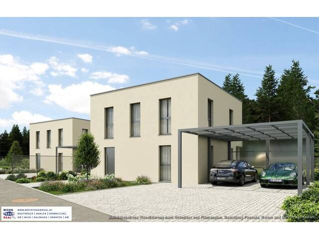 Immobilie in Ruhstetten - Neubau Einfamilienhaus mit Garten und Terrasse am Waldrand (Haus B, projektierter Neubau) - Bild 1