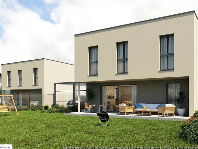 Immobilie in Ruhstetten - Einfamilienhaus am Waldrand (Haus A, projektierter Neubau) mit Garten und Terrasse UND 1.350 m² landwirt. Fläche!! - Bild 1