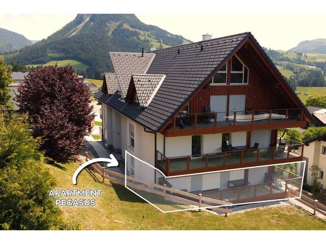 Immobilie in Tauplitz - Luxus Wohnung direkt an der Skipiste, 3 Zimmer Apartment Pegasus in der Downhill Lodge Tauplitz - Bild 3