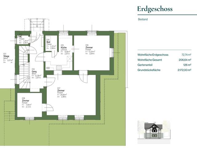 Immobilie in Krumpendorf - Rarität am Wörthersee: Historische Luxusvilla & Neubau-Ensemble in Krumpendorf - Bild 3