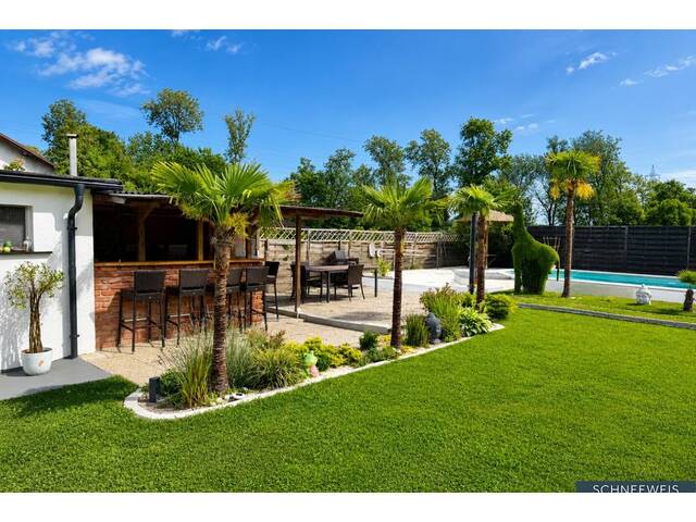 Immobilie in Wels - WELS | SCHAFWIESEN: Modernisiertes Wohn- und Freizeitrefugium mit Pool, Grillhaus und zahlreichen Extras in attraktiver Ruhelage - Bild 3