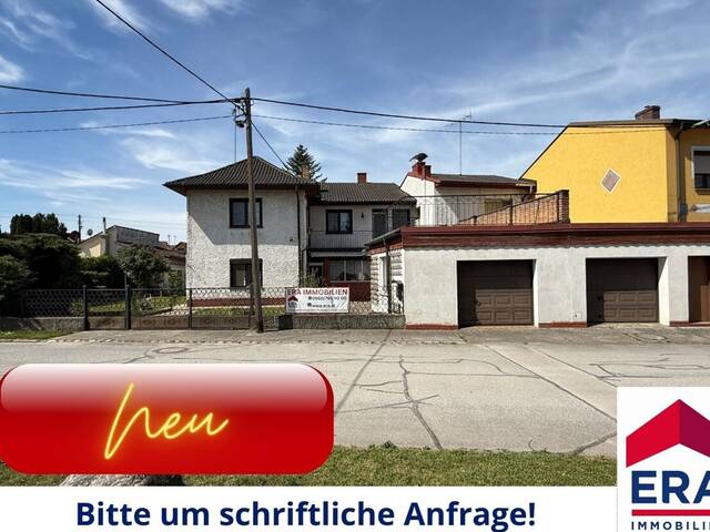 Immobilie in Drösing - PREISREDUZIERUNG: Großzügiges Ein- bzw. Zweifamilienhaus in Drösing in idyllischer Grünruhelage - Bild 0