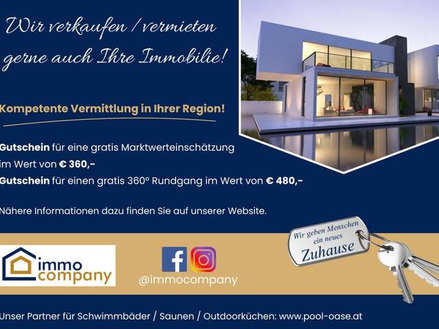 Immobilie in Gänserndorf - Neuwertige 3-Zi-Wohnung mit Garten, Terrasse & Fußbodenheizung in Gänserndorf! ANLEGERWOHNUNG! - Bild 1
