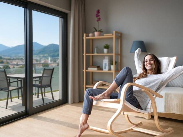 Immobilie in Bad Ischl - Modernes Wohnen vereint mit aussergewöhnlicher Lage - Neubauwohnung über den Dächern von Bad Ischl - Bild 2