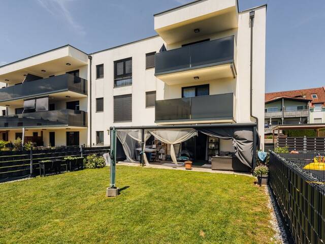 Immobilie in Werndorf - Stilvolle Gartenwohnung mit großer Terrasse, 35m² Hobbyraum und Tiefgaragenparkplatz! - Bild 2