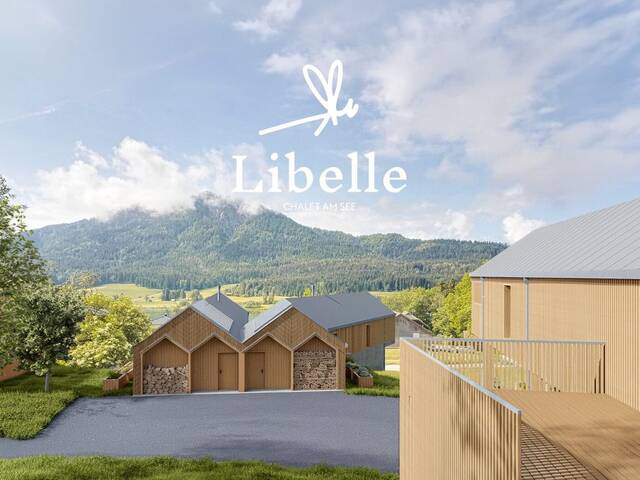Immobilie in Oberdorf - Ihr privates Paradies am Weißensee - Chalet mit 112 m² Wohnfläche, 298 m² Garten & Seezugang - Bild 1
