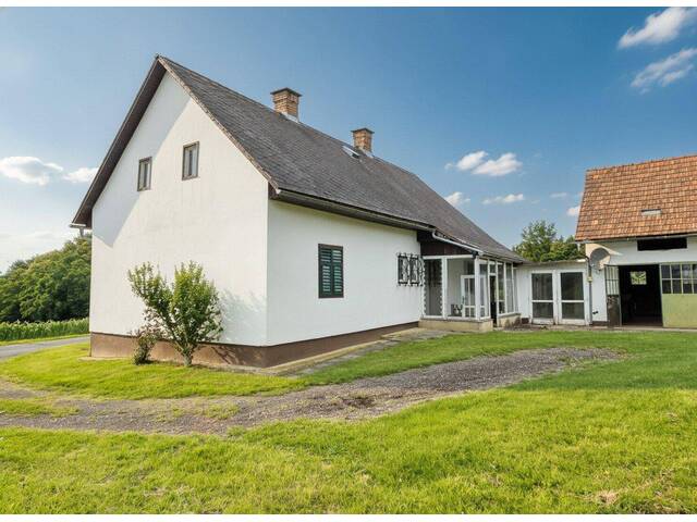 Immobilie in St. Veit in der Südsteiermark - Altes Bauerngehöft mit Stall und Wirtschaftsgebäuden in sonniger sowie leicht erhöhter Ruhelage an einer Sackgasse - Bild 3
