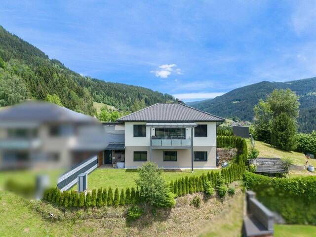 Immobilie in Arriach - Leben mit Panorama - Stilvolle Doppelhaushälfte in traumhafter Naturlage - Bild 4