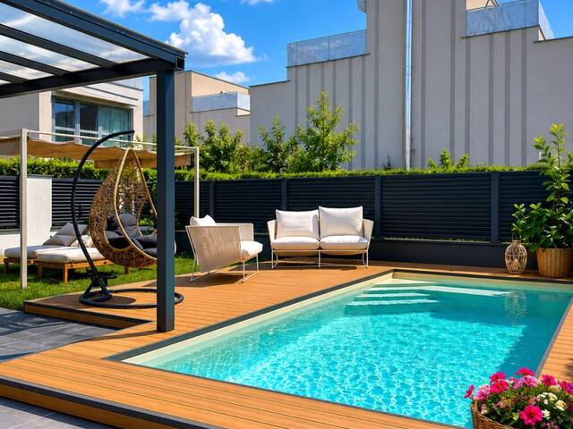 Immobilie in Leopoldsdorf - ++NEU++ Exklusive Designvilla mit Pool - Garten, Dachterrassen und luxuriöser Ausstattung in Leopoldsdorf - Bild 0