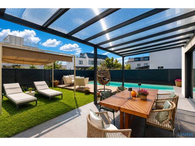 Immobilie in Leopoldsdorf - ++NEU++ Exklusive Designvilla mit Pool - Garten, Dachterrassen und luxuriöser Ausstattung in Leopoldsdorf - Bild 4