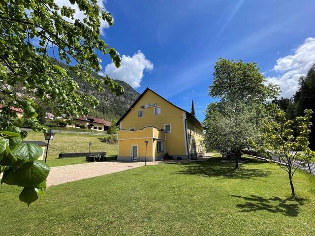 Immobilie in Bad Bleiberg - Einzigartiges Juwel mit Geschichte: Ehemaliges Traditionsgasthaus in traumhafter Naturlage! - Bild 0