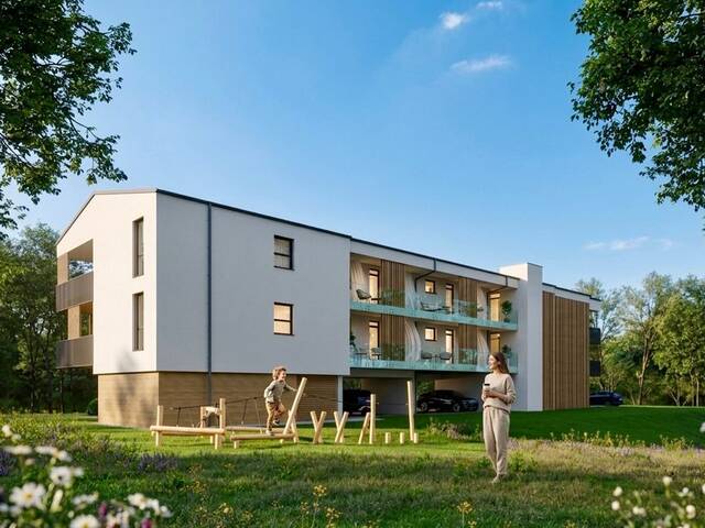 Immobilie in Ragnitz - Natur trifft auf moderne Architektur! Stilvolle Wohnung mit großem Balkon: Ihr neues Zuhause in Ragnitz - Bild 1