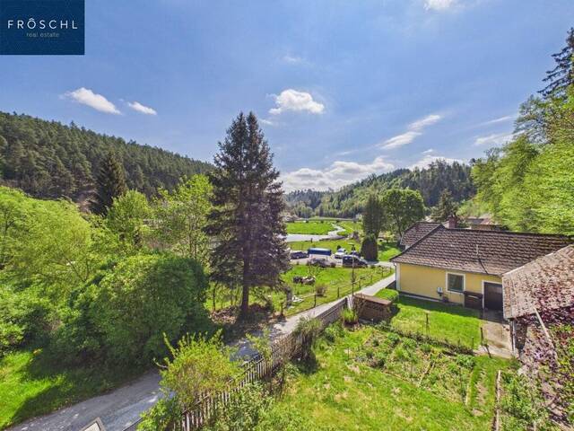 Immobilie in Ludweis-Aigen - Einfamilienhaus im Kollmitzgraben - Ruhelage mit Fernblick zur Ruine - Bild 0