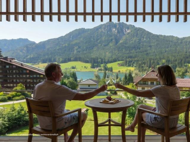 Immobilie in Oberdorf - Aufwachen am Weißensee - Chalet mit 101,91 m² Wohnfläche, 230 m² Garten & eigenem Seezugang - Bild 1
