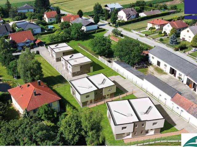 Immobilie in Obergänserndorf - Landleben nahe der Stadt - Doppelhaushälfte in Obergänserndorf, Haus B, TOP 2 - Bild 1
