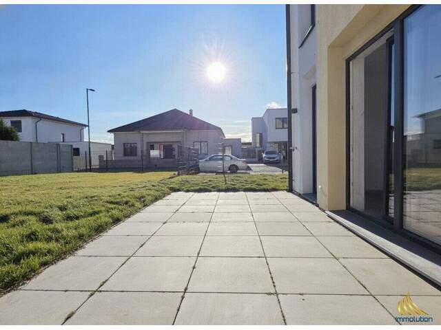Immobilie in Sommerein - Modernes Eckreihenhaus - großer Garten - Süd-West-Ausrichtung - 5 Zimmer - 2 Stellplätze - Bild 1