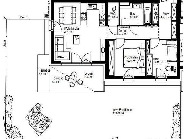 Immobilie in Eberschwang - Wohnanlage Sonnenplatz Eberschwang - Wohnung A3/EG - Bild 4