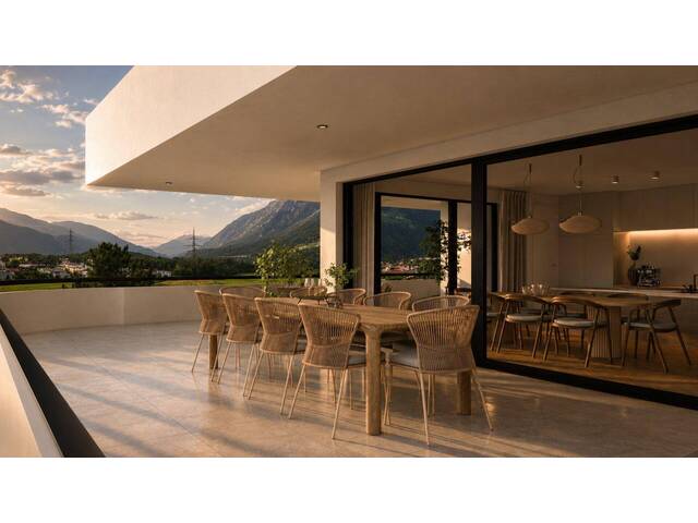 Immobilie in Haiming - Penthouse in Haiming – wo der Horizont zur Wohnzimmerwand wird - Bild 3
