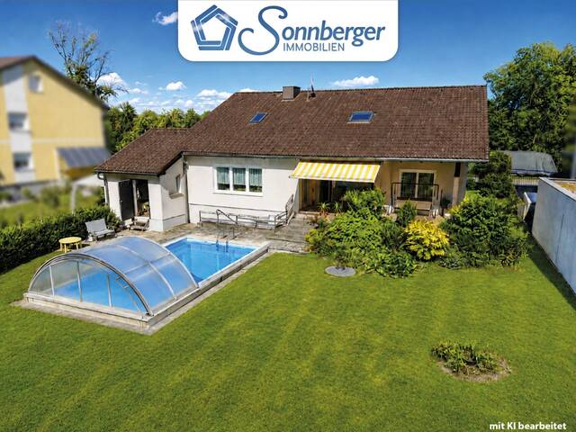 Immobilie in Enns - SOMMERLAUNE - zwei Wohneinheiten mit Pool & Sauna in Enns - Bild 0