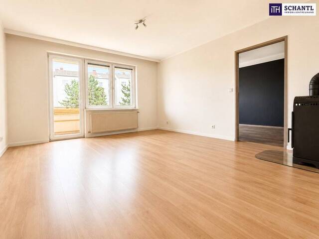 Immobilie in Ebergassing - Großzügige 4-Zimmer-Wohnung mit Loggia in Ebergassing - viel Platz und Gestaltungspotenzial! - Bild 1