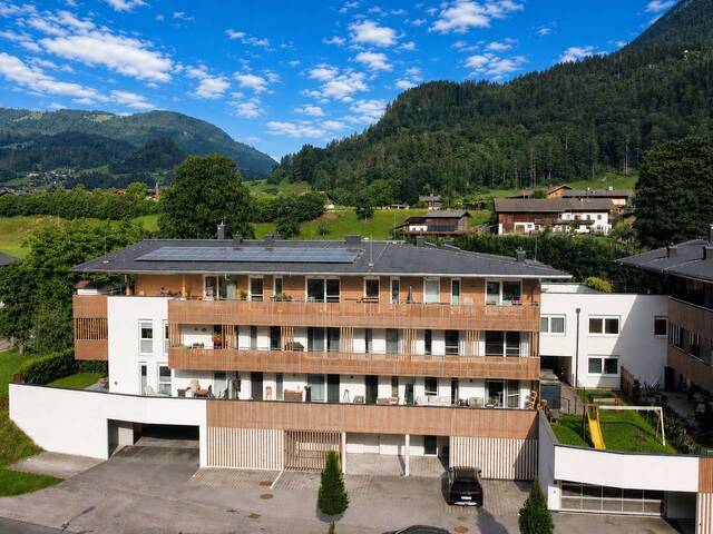 Immobilie in Unken - Modern wohnen, naturnah leben: Provisionsfreie 3-Zimmer-Wohnung mit Bergblick-Terrasse - Bild 0