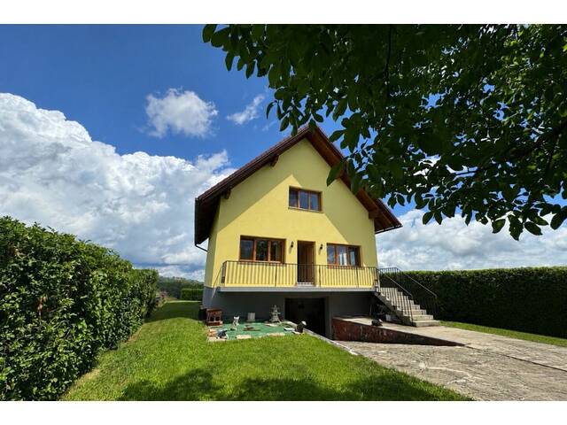 Immobilie in Aigen - Einmalige Aussichtslage in der Südoststeiermark - Massiv gebautes Wohnhaus mit unverbaubarem Fernblick - Bild 4