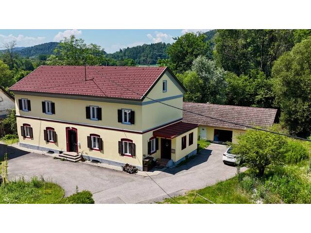 Immobilie in Poggersdorf - Geringe Fixkosten und viel Platz - Maisonette an der Gurk für Individualisten - Bild 0