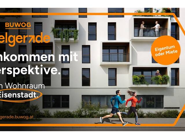 Immobilie in Eisenstadt - ZIELGERADE Eisenstadt - Neubeu Erstbezug ab Sommer 2028 - 2 Zimmer mit Balkon - Bild 3