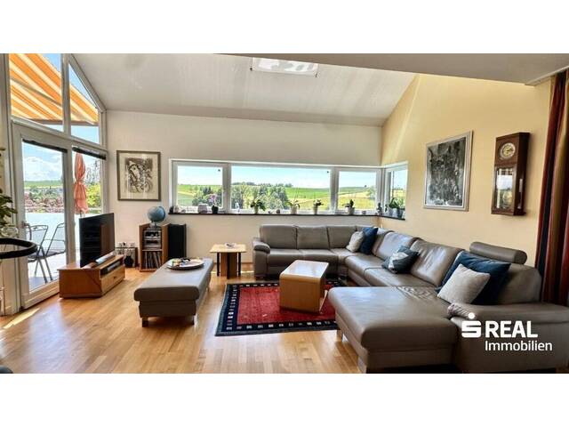 Immobilie in Wilhering - Modernes Einfamilienhaus mit Pool in Top-Lage von Wilhering mit traumhaftem Grünblick - Bild 4