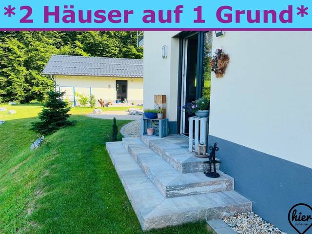 Immobilie in Maria Bild - * Südburgenland/Maria Bild - Doppelhaus mal anders: ZWEI Neubau-Häuser zu Top-Preis in absoluter Grün-Ruhelage * - Bild 0