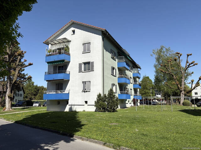 Immobilie in Lustenau - Modernisierte 3-Zimmer-Wohnung mit Balkon und Pelletofen in Lustenau - Bild 1