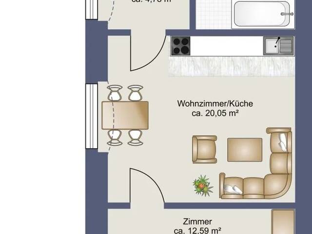 Immobilie in Wasenbruck - Leistbare Eigentumswohnung mit zwei Stellplätzen und Gestaltungspotenzial - Bild 4