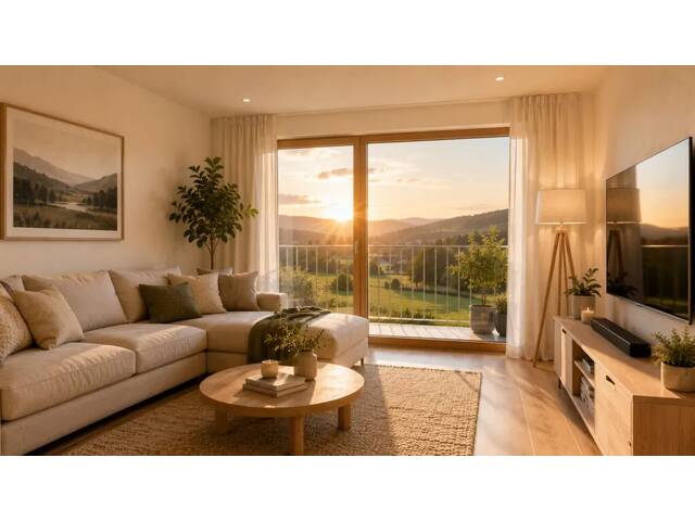 Immobilie in Schlierbach - Neubau | Drei Zimmer, ein echtes Zuhause - mit Außenbereich und Grünblick - Bild 4