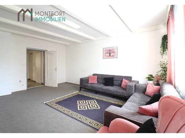 Immobilie in Feldkirch - Tosters: 3 Zimmer Wohnung mit genialem Grundriss und Balkon - Bild 0