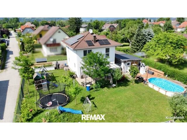 Immobilie in Wasserhofen - Stilvolles Wohnen nahe dem Klopeiner See - modernes Einfamilienhaus in Wasserhofen bei St. Kanzian - Bild 0