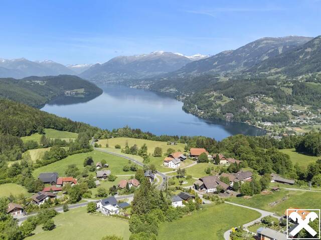 Immobilie in Döbriach - Wohnen, wo andere Urlaub machen – Traumhaus in Panoramalage - Bild 1