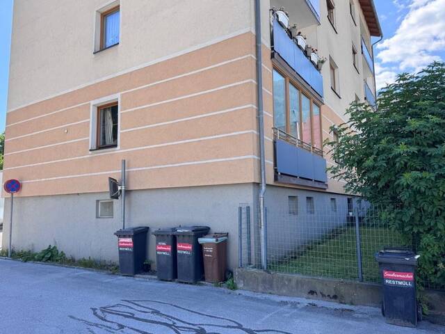 Immobilie in Rottenmann - 3 Zimmer Wohnung mit westseitig verbauter Loggia im Erdgeschoss/Hochparterre - Bild 1